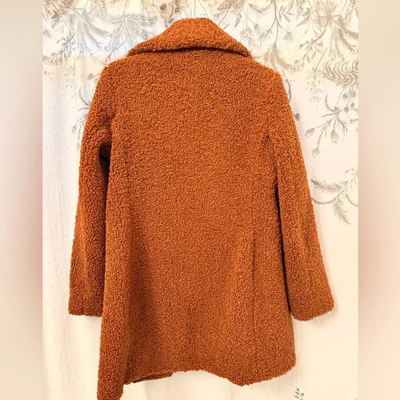 Sam Edelman Rust Teddy Jacket - Picture 8 of 9